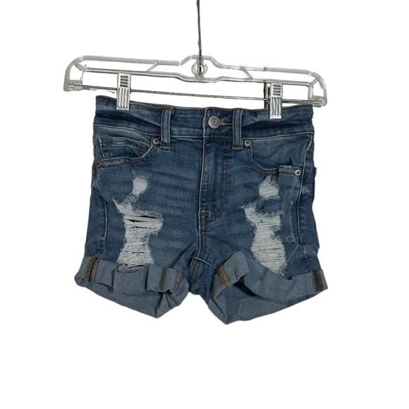 Aeropostale High Rise Midi Jorts Size 00 - Picture 1 of 8